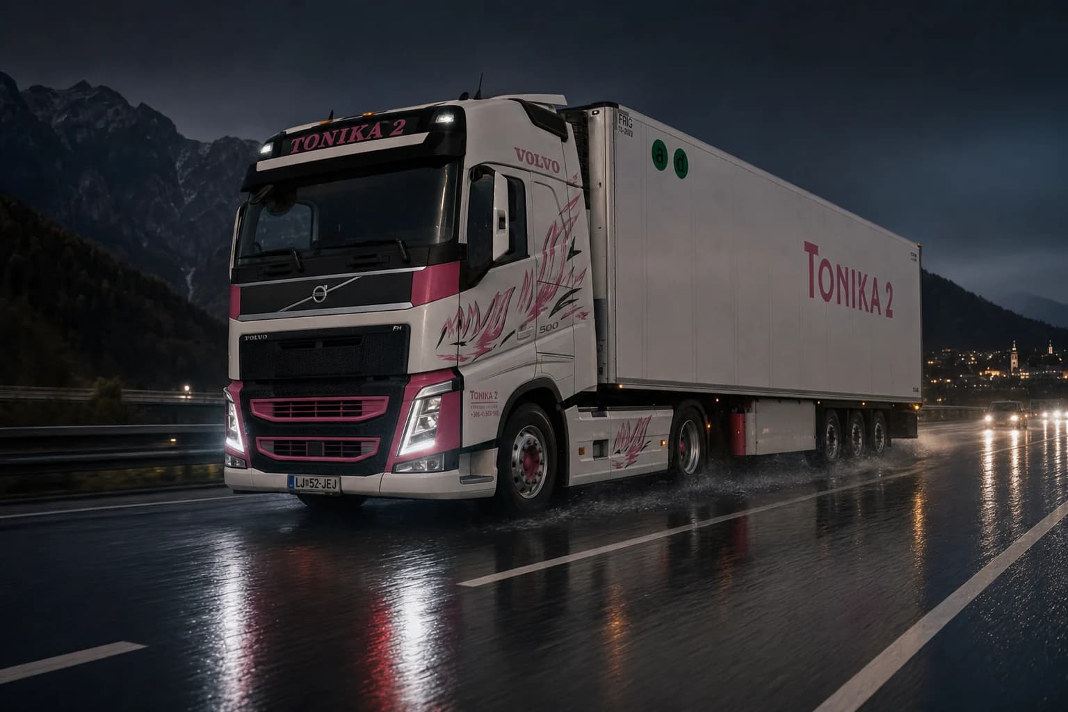 Nočni avtocestni transport