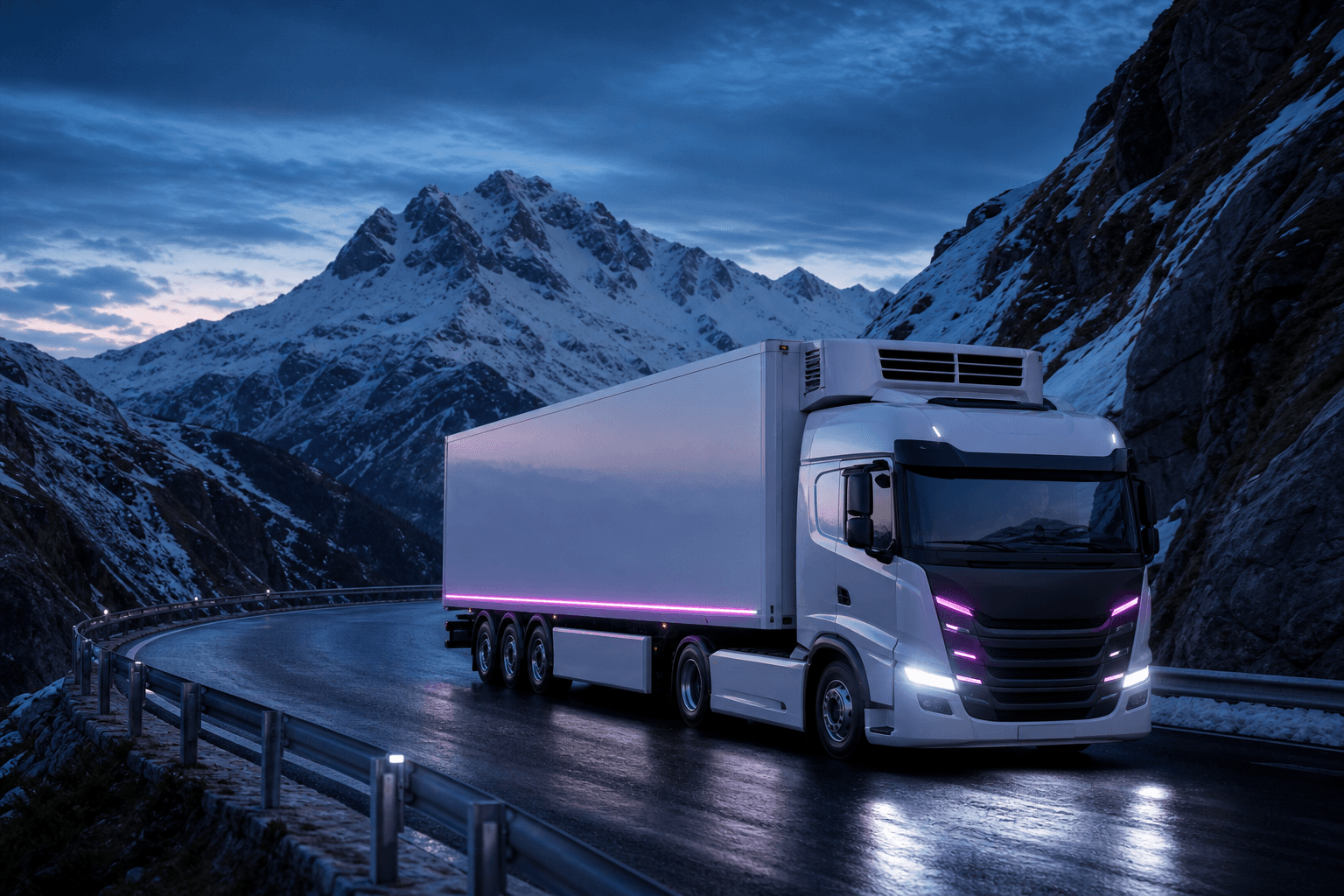 Swiss alpine route