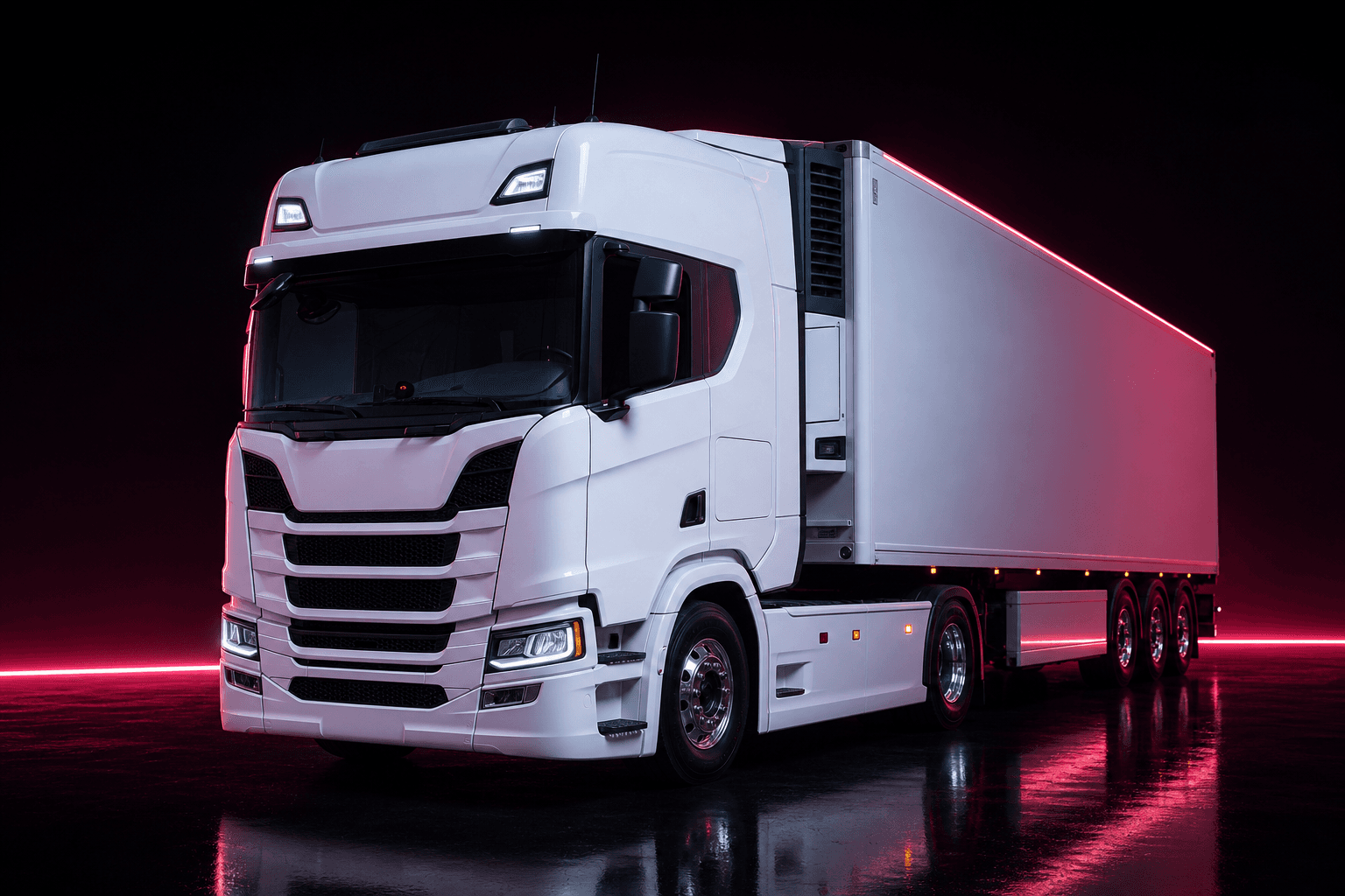 Scania refrigerated tractors