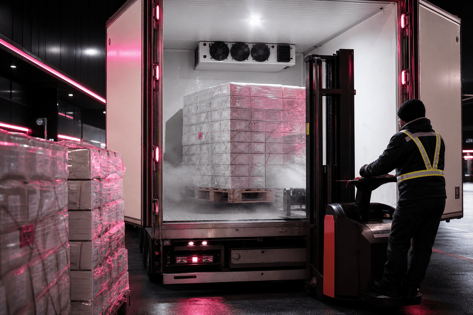 Cold-chain loading
